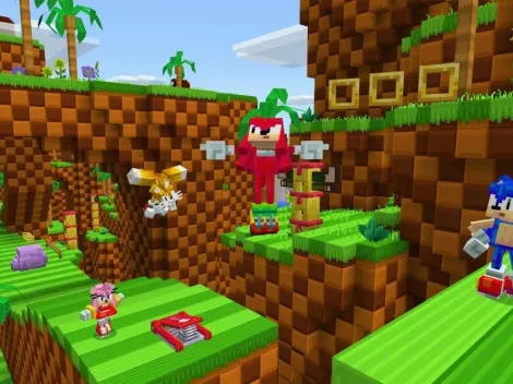 Minecraft recebe um novo DLC com Sonic