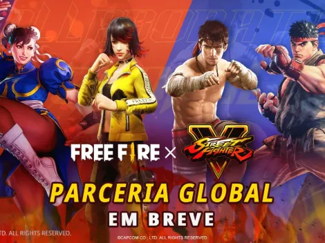 Free Fire terá skins dos personagens Ryu e Chun-Li de Street Fighter V