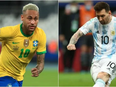Conmebol elege Messi e Neymar como os melhores jogadores da Copa América