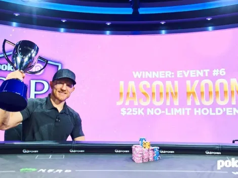 Jason Koon é campeão do Evento #6 da Poker Go Cup