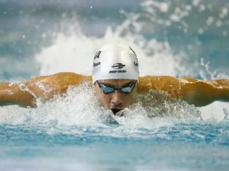 Nadador brasileiro supera marca pessoal e vai as semis dos 200m borboleta