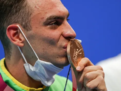 Fernando Scheffer quebrou um jejum de nove anos sem medalhas do Brasil nas piscinas olímpicas