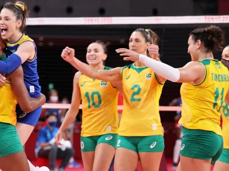 Brasil vira e vence República Dominicana no tie-break
