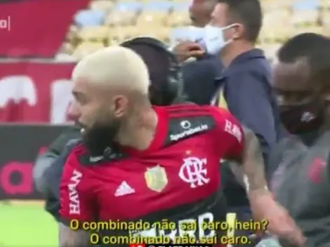 Câmera do SporTV flagra 'elogio' de Gabi a Renato após momento chato; assista