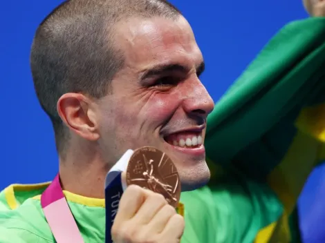 'Realizei meu sonho', diz nadador após conquistar bronze em Tóquio
