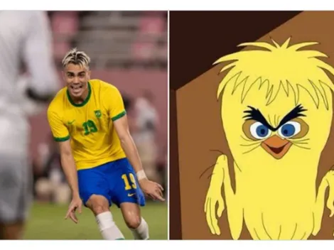 México x Brasil: Reinier chama atenção da web por semelhança no visual com o Piu-Piu 'monstro': 'Está igual'