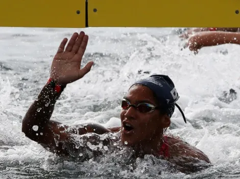 Ana Marcela Cunha conquista a medalha de ouro na maratona aquática