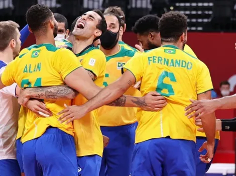 Brasil x Rússia: saiba onde assistir AO VIVO ao confronto decisivo do vôlei masculino pelos Jogos Olímpicos de Tóquio