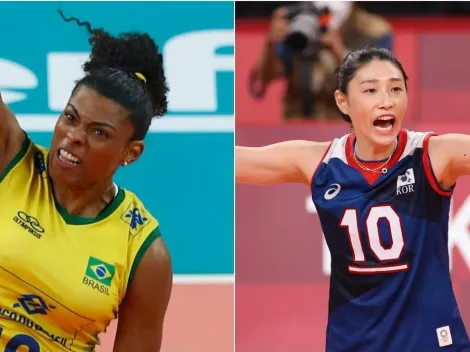 Brasil x Coréia do Sul: data, hora e canal para assistir à semifinal do torneio de voleibol feminino dos Jogos Olímpicos