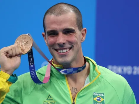 Medalhista em Tóquio, nadador confirma que tentará Paris-2024