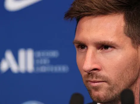 Com camisa "ofendendo" Messi, torcedor do Olympique quebra TVs em protesto à contratação do PSG