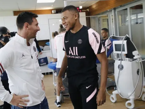 PSG: Mbappé encontra Messi e dá boas-vindas ao craque argentino: 'Lenda'