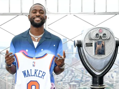 "Super entusiasmado que esses caras acreditam em mim”, diz Kemba Walker em apresentação aos Knicks