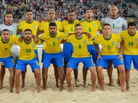 De virada, Brasil vence El Salvador no Mundial de Futebol de Areia