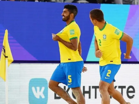 Mundial de Futebol de Areia: Brasil enfrenta Belarus na próxima semana