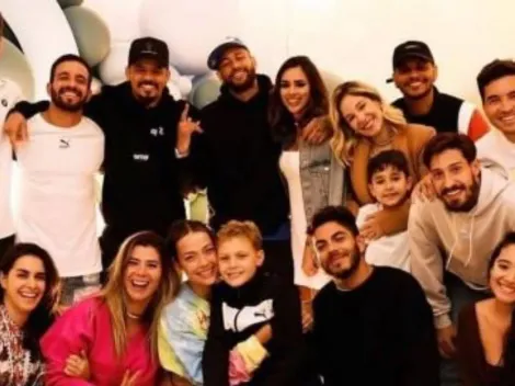 Bruney: Neymar e Bruna Biancardi são vistos em comemoração de aniversário do filho do atacante