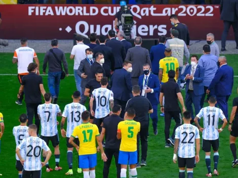 Jogo entre Brasil x Argentina é oficialmente suspenso por decisão de árbitro