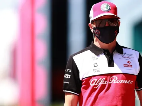 Raikkonen ficará fora do GP da Itália por covid-19
