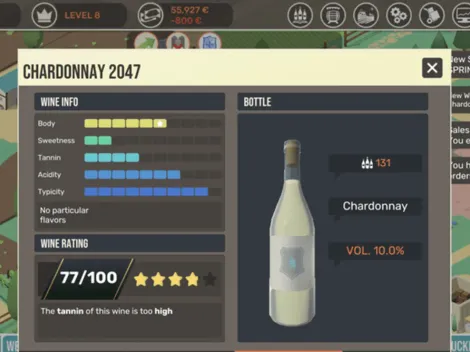 Pré-registro de Hundred Days, game que simula produção de vinho, está disponível para mobile