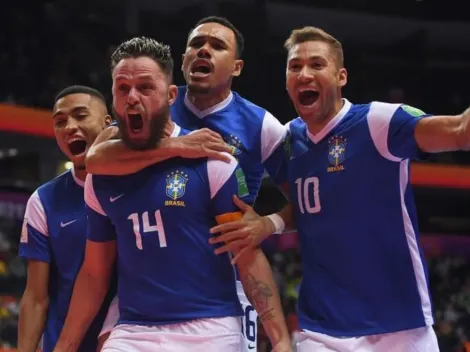 Brasil e Argentina vão se enfrentar nas semifinais do Mundial de Futsal