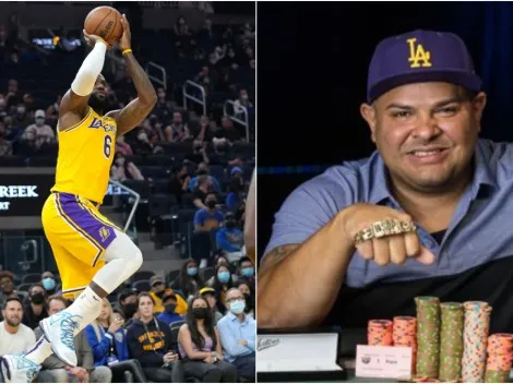 Lebron, mas não o James, vence evento da copa do mundo de poker