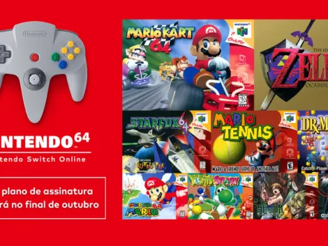 Assinatura do Nintendo Switch Online permite jogar games retrô do Nintendo 64 e Mega Drive