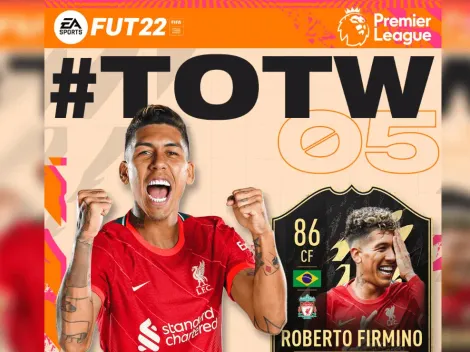Roberto Firmino é um dos destaques do Time da Semana de FIFA 22