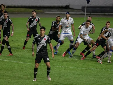 Confira como estava o Vasco na partida do primeiro turno contra o CSA