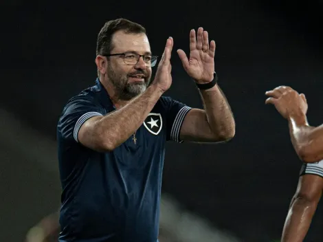 “Certa lentidão”; afirma Enderson sobre desempenho do Botafogo contra o Confiança
