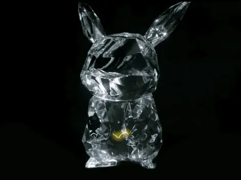 Baccarat celebra 25 de Pokémon com Pikachu de Cristal no valor de R$ 138 mil