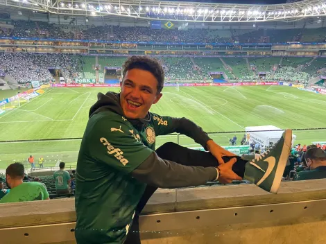 Lando Norris assiste jogo do Palmeiras antes do GP do Brasil e é zoado na web: “Nunca será campeão mundial”