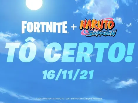 Fortnite terá skins do Time 7 de Naruto com Naruto, Sasuke, Sakura e Kakashi
