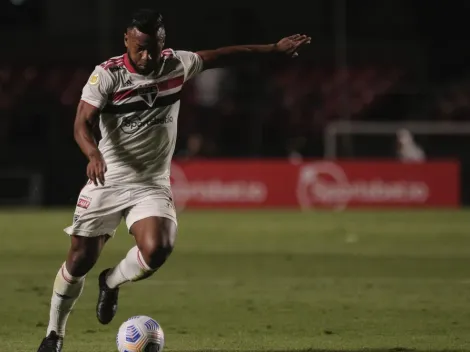 Em processo de recuperação, Luan volta a fazer atividades no gramado durante treino do São Paulo