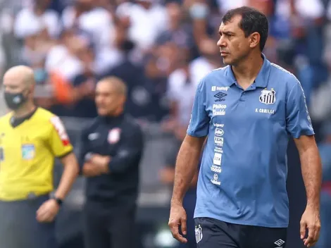Carille expõe problema responsável pela derrota do Santos no clássico contra o Corinthians
