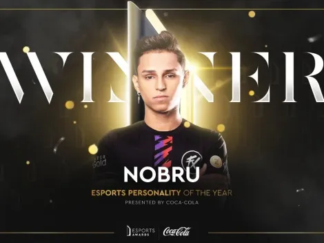Nobru ganha premiação de Celebridade do Ano do Esports Awards 2021