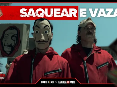 Free Fire: La Casa de Papel retorna ao jogo em novo evento