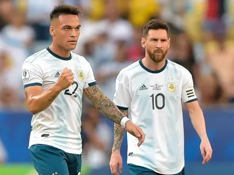 Lautaro revela conversa com Messi após receber sondagens do Barcelona