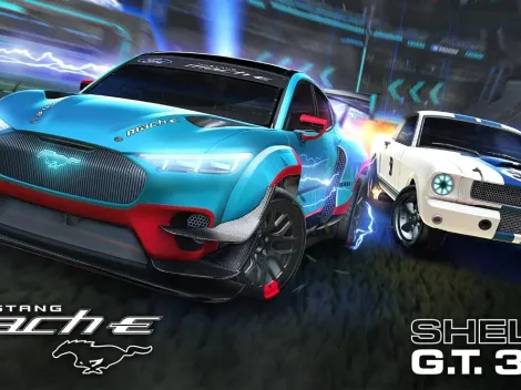 Rocket League recebe dois veículos em parceria com Ford Mustang