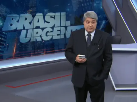 Datena se irrita com Ibope do "Brasil Urgente" e diz não acreditar na medição: "É cabeça de bacalhau"