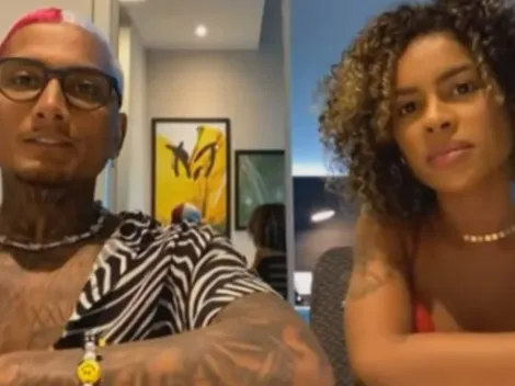 "Transaram a noite inteira"; Dynho e Sthe negam romance em A Fazenda, mas MC Mirella debocha da dupla