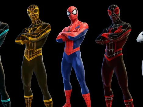 Fortnite: todos os estilos da skin do Homem-Aranha no Capítulo 3 Temporada 1