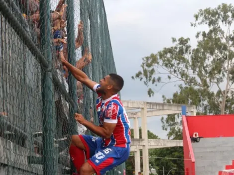 Entrou e brocou! Vinícius Roravis enaltece atuação de dupla na estreia do Bahia no estadual