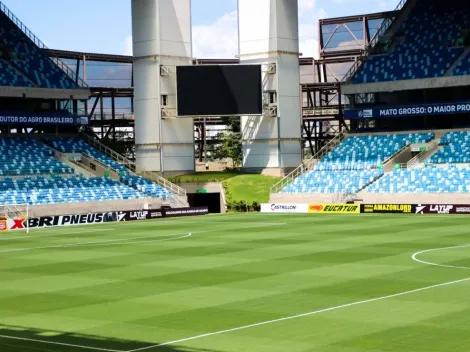 Clube da Série A solta nota sobre gramado de seu estádio “Nunca esteve tão bom”