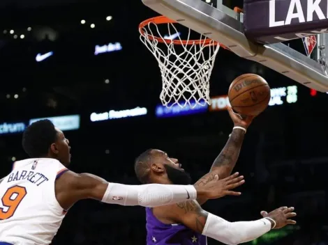 LeBron retorna de lesão e lidera vitória dos Lakers contra os Knicks na prorrogação