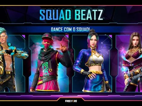 Free Fire: novidades do Squad BEATz chegam no game em 12 de fevereiro