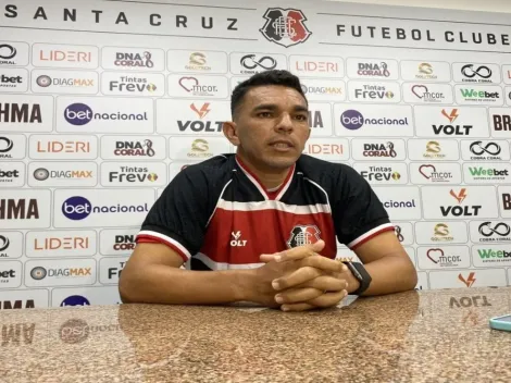 Edson Ratinho é apresentado no Santa Cruz e revela reação de ex-meia da Seleção ao saber da contratação