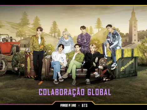 BTS é o novo embaixador global do Free Fire