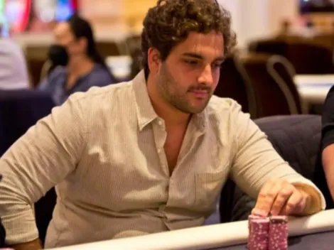 Craque do poker brasileiro é eliminado após all-in triplo em valioso torneio de Las Vegas