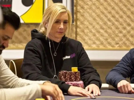 Jogadora canadense de poker lidera mesa final de valioso torneio em Las Vegas
