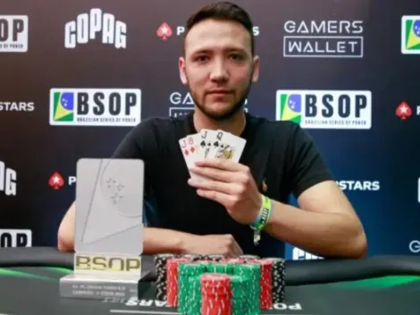 Brasileirão de poker: Jogador boliviano faz a festa e vence o PLO Turbo KO do BSOP